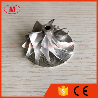 K16 5316-123-2007 36.83/54.90mm 6+6 blades turbo billet/milling/aluminum 2618 compressor wheel for 5314-970-6707/6708/67