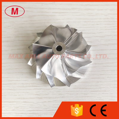 CT26 53.11/70.98mm 6+6 blades high performance high blade Turbo aluminum 2618/milling/Billet compressor wheel