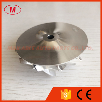GT28 6+6 blades 47.10/61.98mm high performance turbo billet/milling/alumimun 2618 compressor wheel