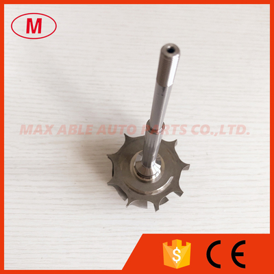 K26 54.55x64.4mm 9 blades 136.5mm shaft length Turbine wheel&shaft/turbo wheel