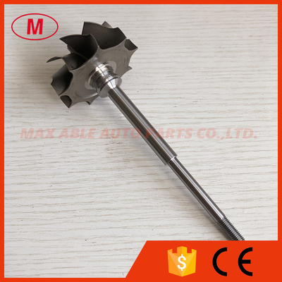 K26 54.55x64.4mm 9 blades 136.5mm shaft length Turbine wheel&shaft/turbo wheel