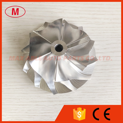 T66 T66BS 65.58/90.96mm 6+6 blades high blades turbo billet/milling/aluminum 2618 compressor wheel for Turbonetics