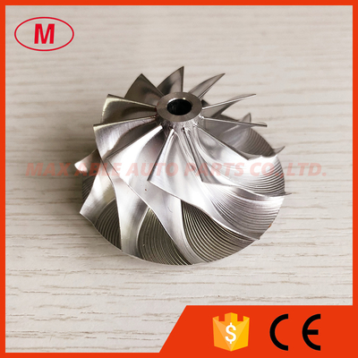 GT15-25 735492-0002J 11+0 blades 36.30/49.00mm high performance turbo billet/milling/aluminum 2618 compressor wheel