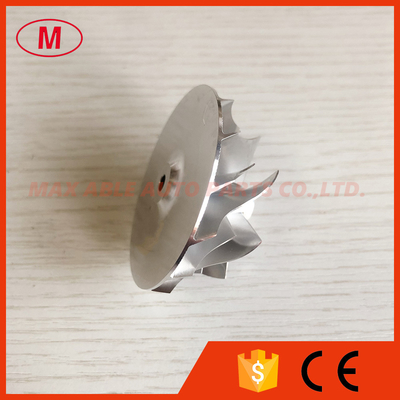 K04 42.00/56.08mm 7+7 blades turbocharger lower blade milling/aluminum 2618/billet compressor wheel