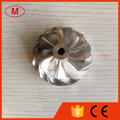 GT35 46.00/63.02mm 6+6 blades turbo billet/milling/aluminum 2618 compressor wheel