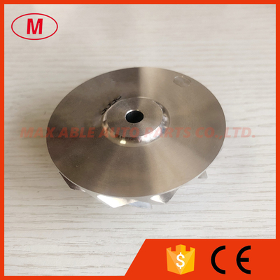 GT35 46.00/63.02mm 6+6 blades turbo billet/milling/aluminum 2618 compressor wheel