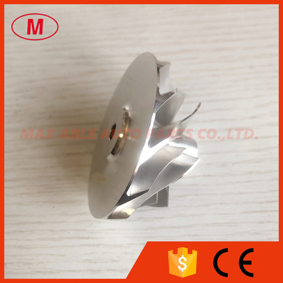 GT35 46.00/63.02mm 6+6 blades turbo billet/milling/aluminum 2618 compressor wheel
