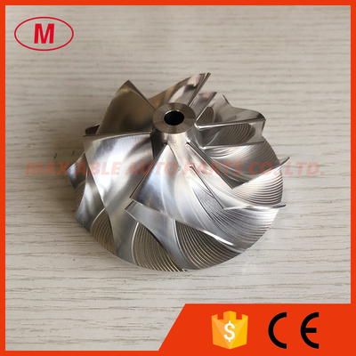 T04S 409535-0001 59.05/76.07mm 6+6 blades high performance turbo Billet/milling/aluminum 2618 compressor wheel