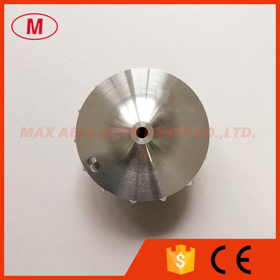 GT15-25 47.00/61.98mm 7+7 blades Point milling,high performance,air curve Turbo Billet/milling compressor wheel
