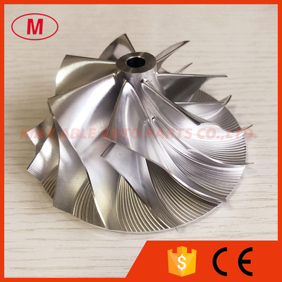 GT3584 7+7 blades 61.33/84.00mm Performance turbo billet/milling/aluminum 2618 compressor wheel for racing