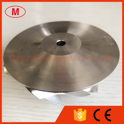 GTX3071 GEN ll forward 8+0 blades 54.06/71.40mm point milling turbo billet/milling/aluminum 2618 compressor wheel