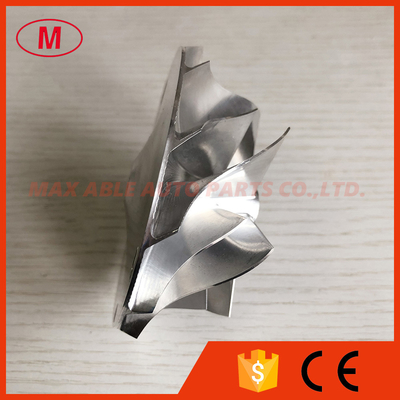 T04R 66.65/84.00mm 6+6 blades turbo billet/milling/aluminum 2618 compressor wheel for Racing