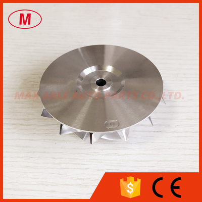 CT26 57.00/76.13mm 7+7 blades turbocharger high performance billet/milling/aluminum 2618 compressor wheel