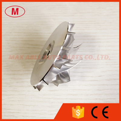 CT26 57.00/76.13mm 7+7 blades turbocharger high performance billet/milling/aluminum 2618 compressor wheel