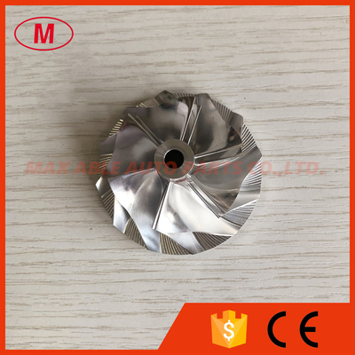 GT15-25 436131-0002 38.58/52.02mm 6+6 blades turbocharger milling/billet compressor wheel for 452204/454061/454135/70595