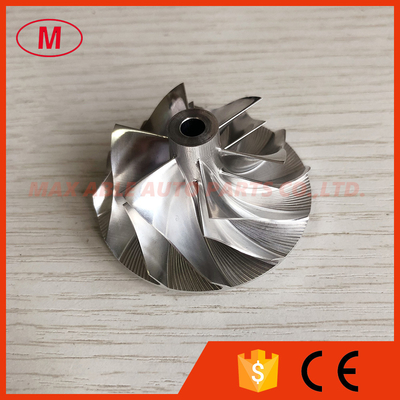 GT15-25 436131-0002 38.58/52.02mm 6+6 blades turbocharger milling/billet compressor wheel for 452204/454061/454135/70595