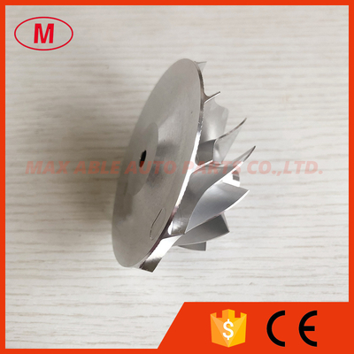 GT2871 452546-0003 53.11/70.98mm 11+0 blades Bore:5.99mm turbo milling/aluminum 2618/billet compressor wheel