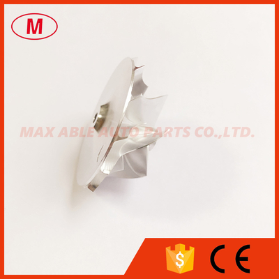 KP39 37.40/50.60mm 6+6 blades high performance turbo billet/milling/aluminum 2618 compressor wheel