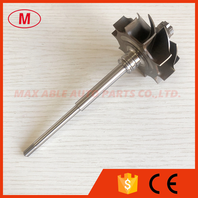 CT26 small/CT20B 17201-74080 17201-17080 50.00/59.70mm 10 blades turbocharger turbine wheel&shaft/turbo wheel