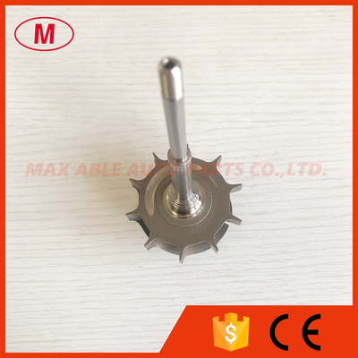 CT26 small/CT20B 17201-74080 17201-17080 50.00/59.70mm 10 blades turbocharger turbine wheel&shaft/turbo wheel