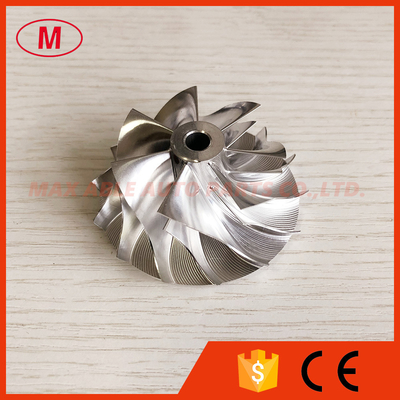 TD05H 16G small 46.48/60.00mm 7+7 blades 49178-43300 Turbo milling/Aluminum 2618/billet compressor wheel for 49178-02001
