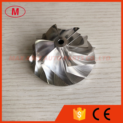TD04HL forward 47.10/63.40mm 6+6 blades turbo billet/milling/aluminum 2618 compressor wheel