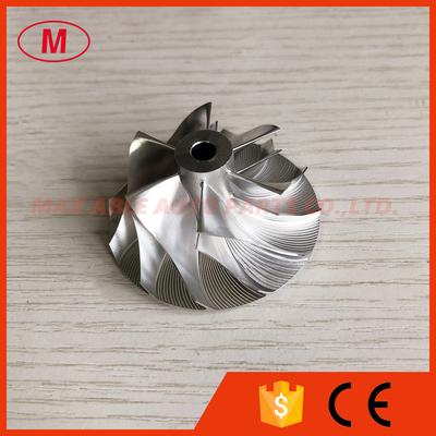 TD0435 10T-SB 35.50/49.00mm 6+6 blades Turbo Milling/billet compressor wheel for 49135-04000