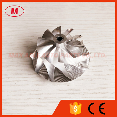 CT10 43.20/58.00mm 10+0 Blades high performance turbo aluminum 2618/milling/billet compressor wheel