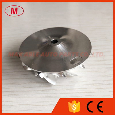 GT15-25 41.54/55.98mm 6+6 blades high performance turbo milling/aluminum 2618 /Billet compressor wheel