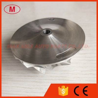 RHC6 forward NH165203 53.70/70.00mm 6+6 blades turbo milling/aluminum 2618/billet compressor wheel for VD24