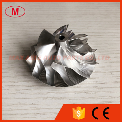 GT15-25 47.73/64.44mm 6+6 blades high performance turbocharger milling/aluminum 2618/billet compressor wheel