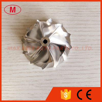 TD04HL reverse 51.00/67.00mm 6+6 blades turbo Turbocharger milling/aluminum 2618/billet compressor wheel