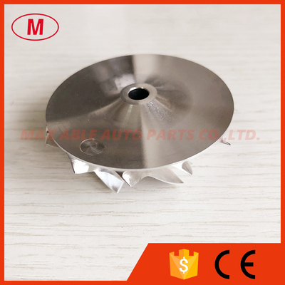 TB2514 445347-0018 40.31/54.39mm 6+6blades Performance  aluminum 2618/milling/billet compressor wheel for 465555-0002