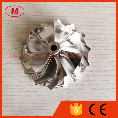 GT3582 reverse 451644-0005 61.33/82.00mm 7+7blades high performance Turbo Billet/aluminum 2618/milling compressor wheel