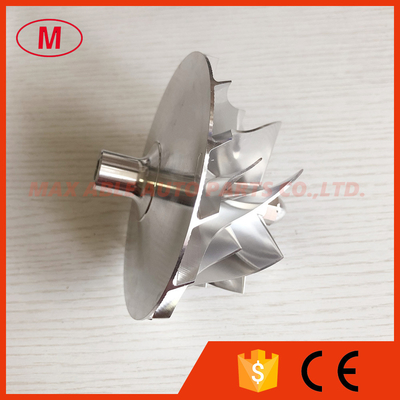 GTB47 81.00/115.00mm 7+7 blades turbocharger milling/aluminum 2618/billet compressor wheel