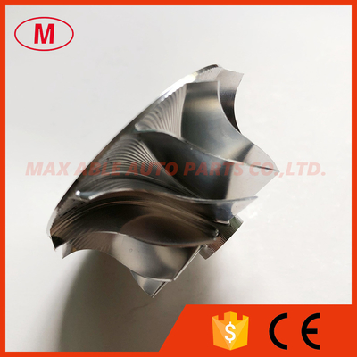 TD04 36.80/49.00mm 11+0 blades high performance turbocharger milling/aluminum 2618/billet compressor wheel