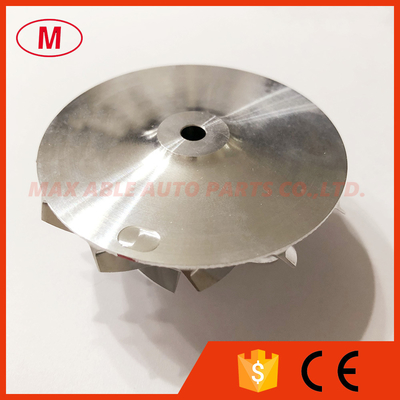K16 51.00/66.56mm 6+6 blades turbo milling/aluminum 2618/billet compressor wheel