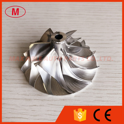 K16 45.78/61.98mm 6+6 blades turbo milling/aluminum 2618/Billet compressor wheel