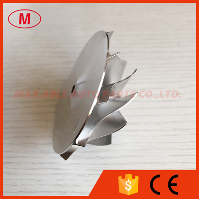 TD04HL forward 50.38/68.00mm 10+0 blades  high performance turbo milling/Billet compressor wheel