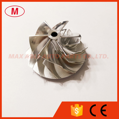 RHF5 41.90/54.00mm 6+6 blades high performance turbo aluminum 2618/Milling/billet compressor wheel for  GLA250