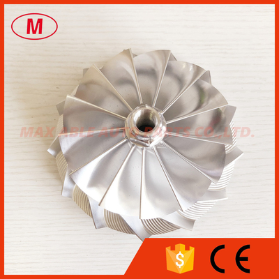 GT55 102.00/133.37mm 13+0 blades turbo milling/aluminum 2618/billet compressor wheel