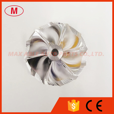 T12 408178-0005 66.67/86.39mm 6+6 blades turbocharger milling/aluminum 2618/Billet compressor wheel for 409260-0002