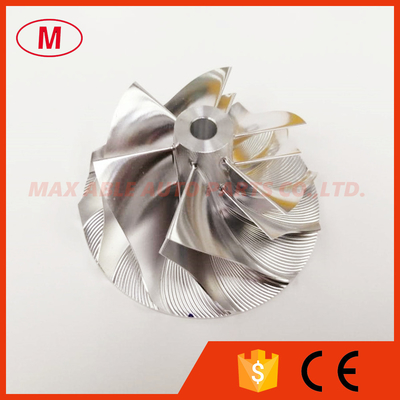 T12 408178-0005 66.67/86.39mm 6+6 blades turbocharger milling/aluminum 2618/Billet compressor wheel for 409260-0002
