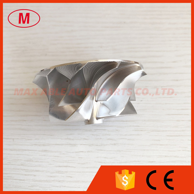 RHF5 reverse 6+6 blades 48.50/60.50mm high performance for turbo milling/aluminum 2618/billet compressor wheel