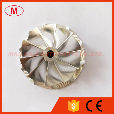 RHF3 37.50/48.00mm 10+0blades high bladesTurbo Billet/milling/aluminum 2618 compressor wheel