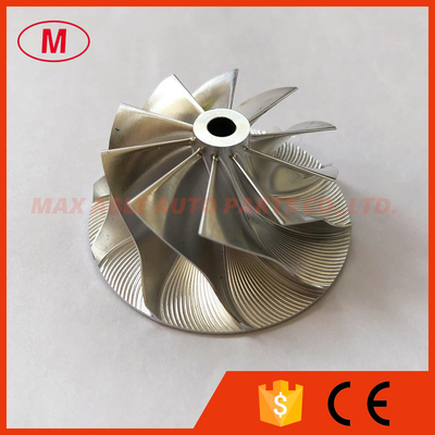 RHF3 37.50/48.00mm 10+0blades high bladesTurbo Billet/milling/aluminum 2618 compressor wheel