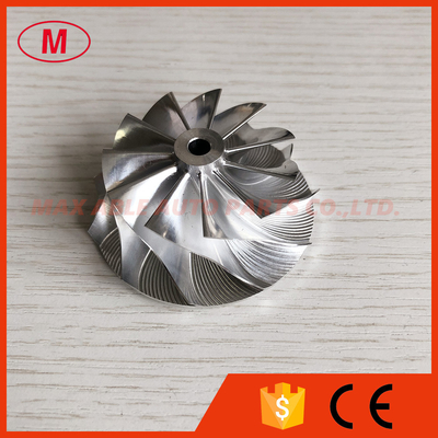 RHF5 46.02/58.00mm 11+0 blades Turbocharger milling/aluminum 2618/Billet compressor wheel