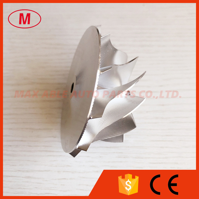RHF5 46.02/58.00mm 11+0 blades Turbocharger milling/aluminum 2618/Billet compressor wheel