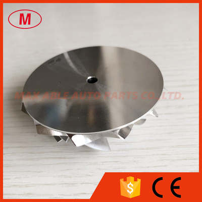 K04 49.52/61.98mm 6+6 blades Turbocharger milling/aluminum 2618/billet compressor wheel