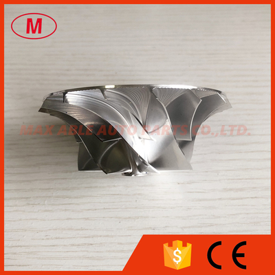 TB25 46.52/60.13mm 11+0 blades high performance collar diameter:14mm turbo milling/aluminum 2618/billet compressor wheel